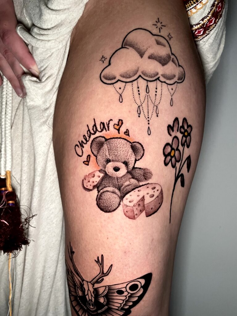 Allyssa-Bollmann- Teddy Bear -Tattoos Allyssa-Bollmann- Teddy Bear -Tattoos