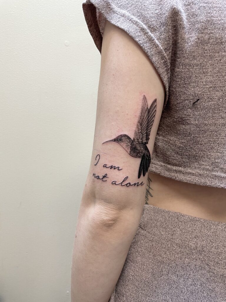 Allyssa-Bollmann- Hummingbird -Tattoos Allyssa-Bollmann- Hummingbird -Tattoos