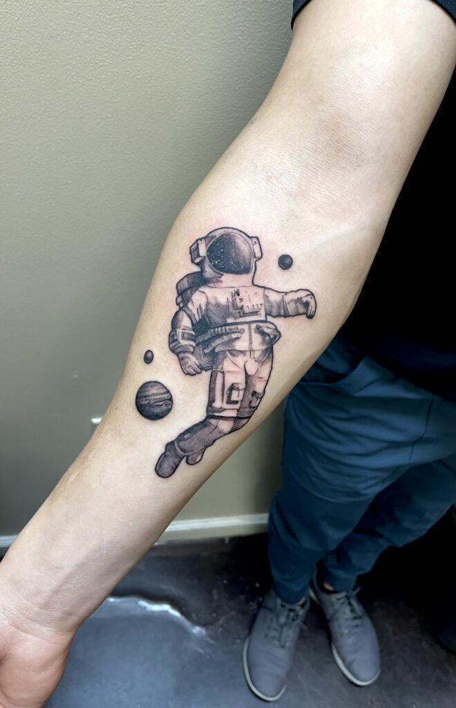 Allyssa-Bollmann- Astronaut -Tattoos Allyssa-Bollmann- Astronaut -Tattoos