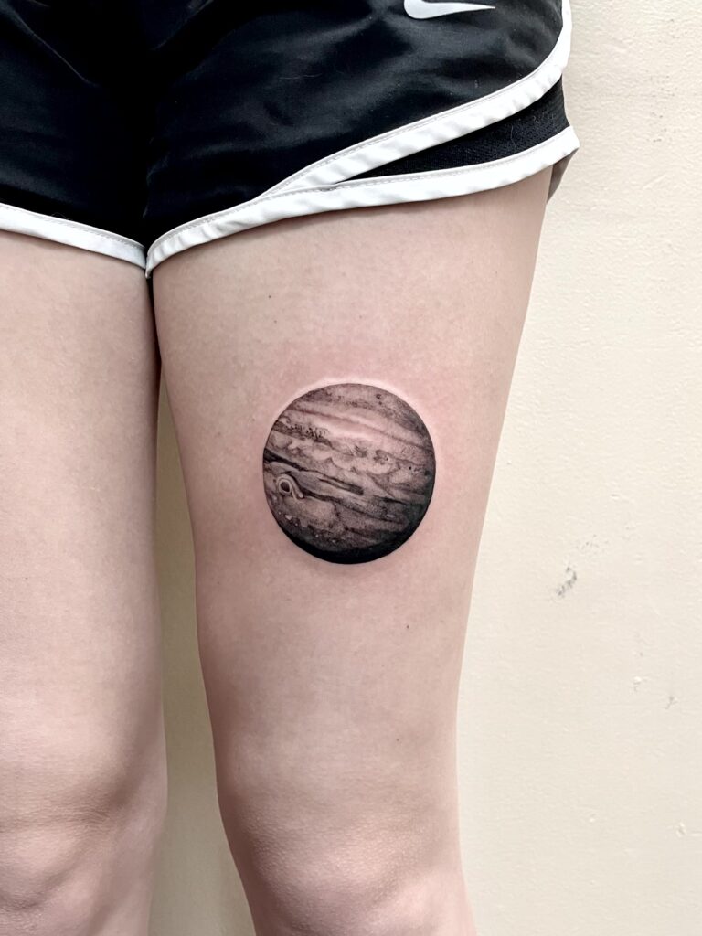 Allyssa-Bollmann- Space Galaxy Planet-Tattoos Allyssa-Bollmann- Space Galaxy Planet-Tattoos
