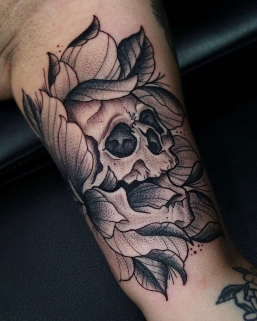 Pure Ink Tattoo - NJ - Tito Rodriguez - Skull Tattoo Pure Ink Tattoo - NJ - Tito Rodriguez - Skull Tattoo