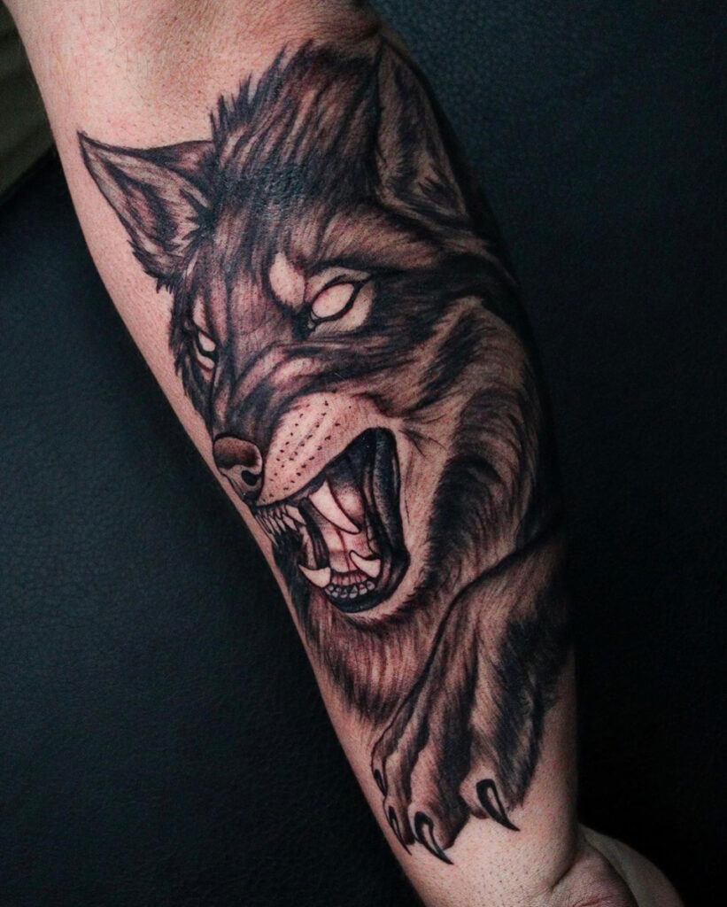 Pure Ink Tattoo - NJ - Tito Rodriguez - Wolf Tattoo Pure Ink Tattoo - NJ - Tito Rodriguez - Wolf Tattoo