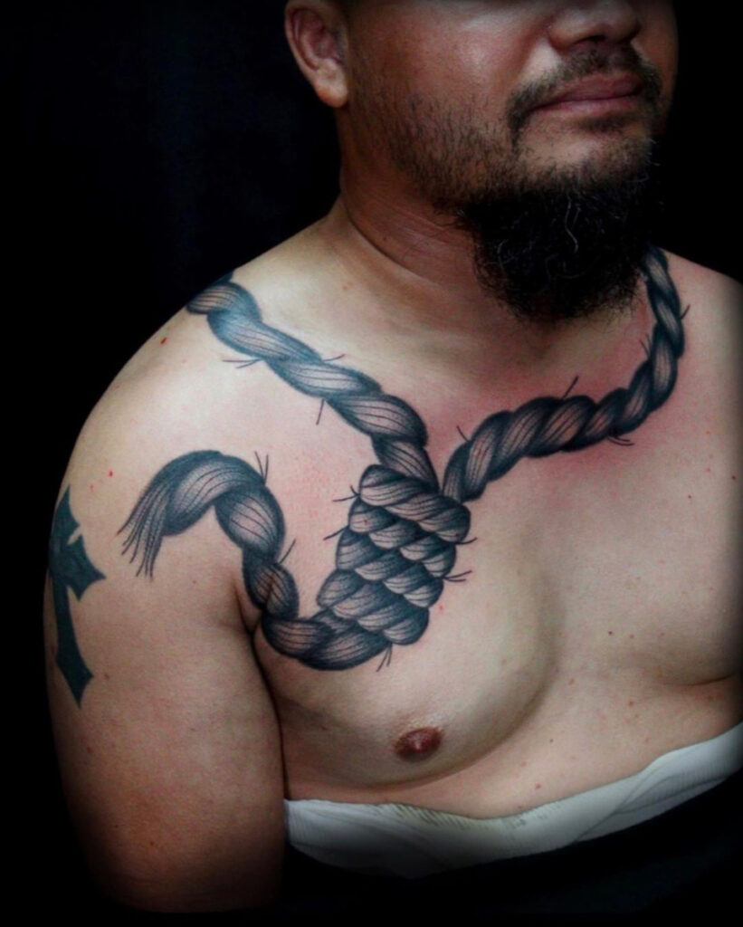 Pure Ink Tattoo - NJ - Tito Rodriguez - Noose Tattoo Pure Ink Tattoo - NJ - Tito Rodriguez - Noose Tattoo