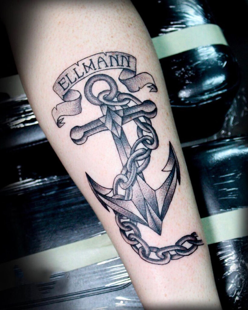 Pure Ink Tattoo - NJ - Tito Rodriguez - Anchor Tattoo Pure Ink Tattoo - NJ - Tito Rodriguez - Anchor Tattoo