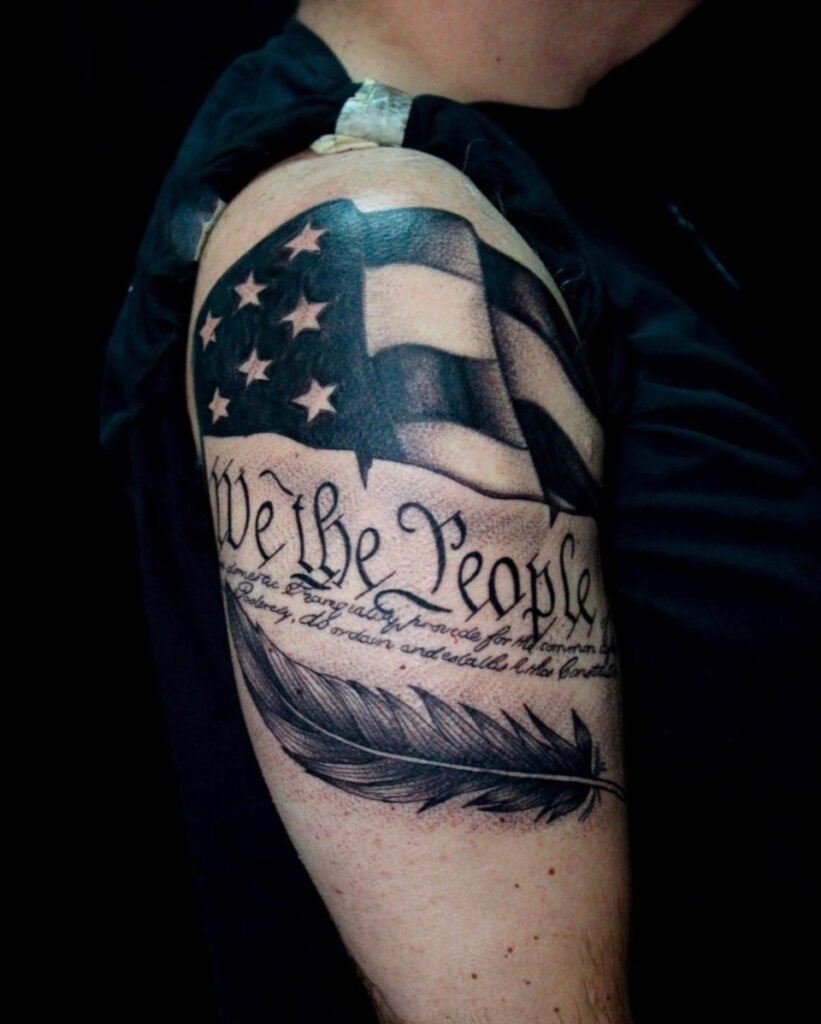 Pure Ink Tattoo - NJ - Tito Rodriguez - We The People American Tattoo Pure Ink Tattoo - NJ - Tito Rodriguez - We The People American Tattoo