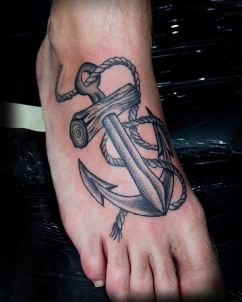 Pure Ink Tattoo - NJ - Tito Rodriguez - Anchor Tattoo Pure Ink Tattoo - NJ - Tito Rodriguez - Anchor Tattoo